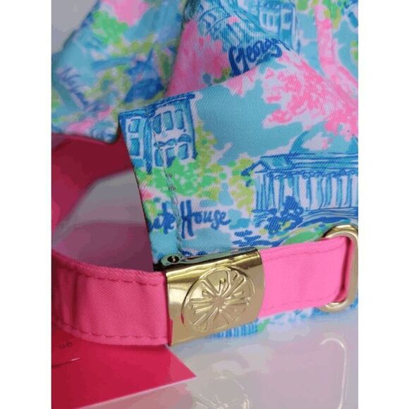 🌴☀️🏖 NWT LILLY PULITZER Women’s Run Around Hat Lilly Loves DC - Picture 8 of 16
